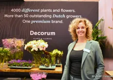 Renate Hoogendoorn-Boeters with Decorum was in 3 places at the fair and so was Renate at their stand in Hall 8. The message communicated this fair was the one that will be told in the years to come. "Who they are. The grower". Because everything from Decorum comes straight from the source, the grower.